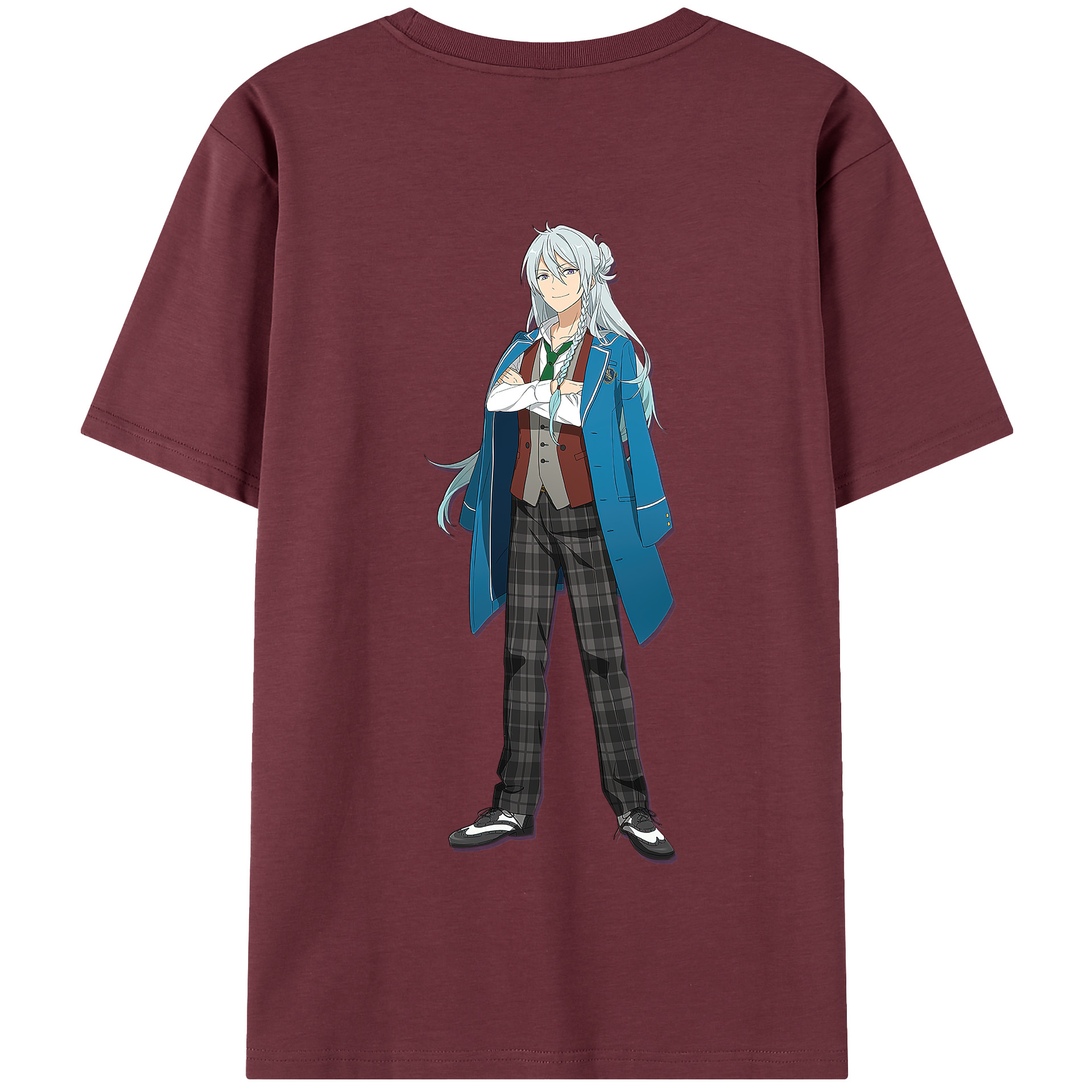 （画像用） あんさんぶるスターズ! Ensemble Stars 綿100％半袖Tシャツ（背面プリント）